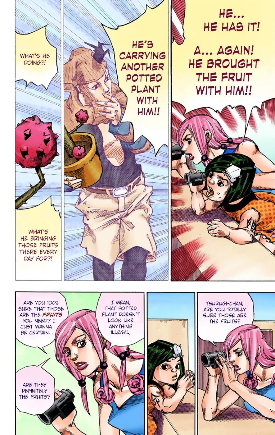 JoJo's Bizarre Adventure Part 8 - JoJolion (Official Colored) Chapter 39 page 13 - Chapter 39: Doobie Wah! Part 1