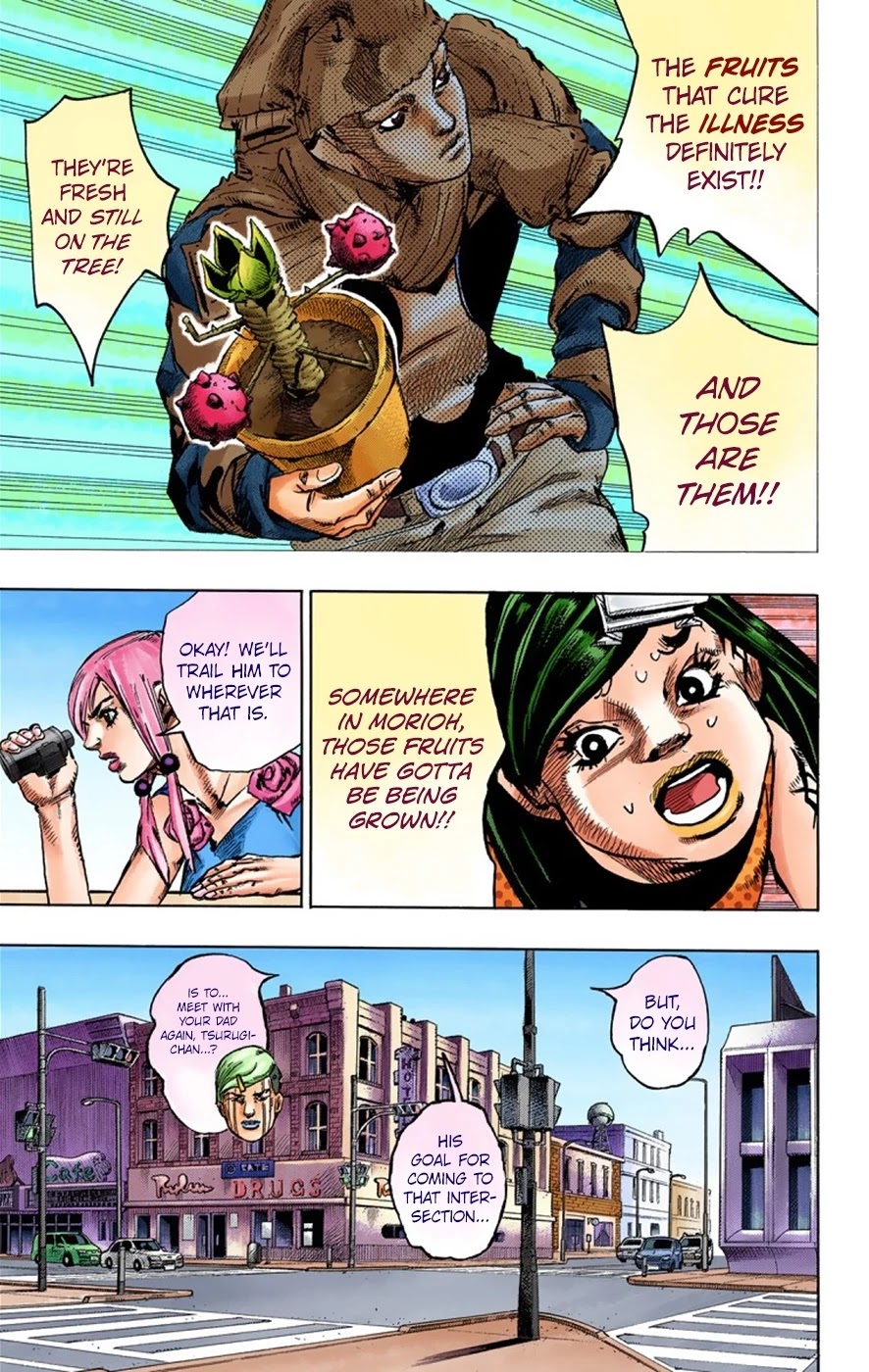 JoJo's Bizarre Adventure Part 8 - JoJolion (Official Colored) Chapter 39 page 14 - Chapter 39: Doobie Wah! Part 1
