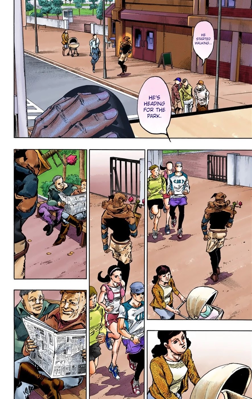 JoJo's Bizarre Adventure Part 8 - JoJolion (Official Colored) Chapter 39 page 15 - Chapter 39: Doobie Wah! Part 1