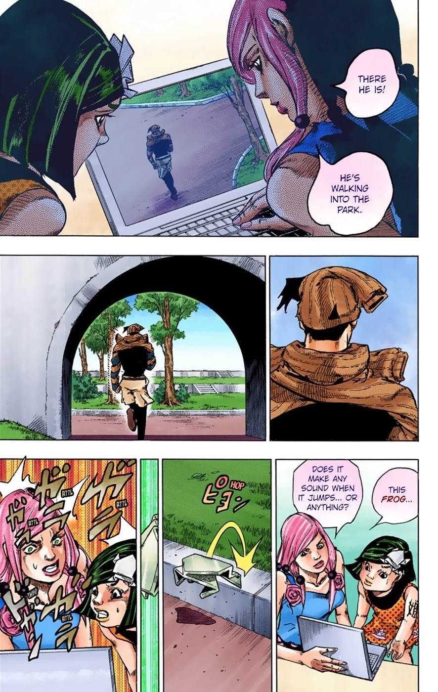 JoJo's Bizarre Adventure Part 8 - JoJolion (Official Colored) Chapter 39 page 18 - Chapter 39: Doobie Wah! Part 1