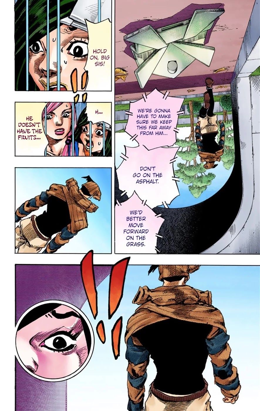 JoJo's Bizarre Adventure Part 8 - JoJolion (Official Colored) Chapter 39 page 19 - Chapter 39: Doobie Wah! Part 1