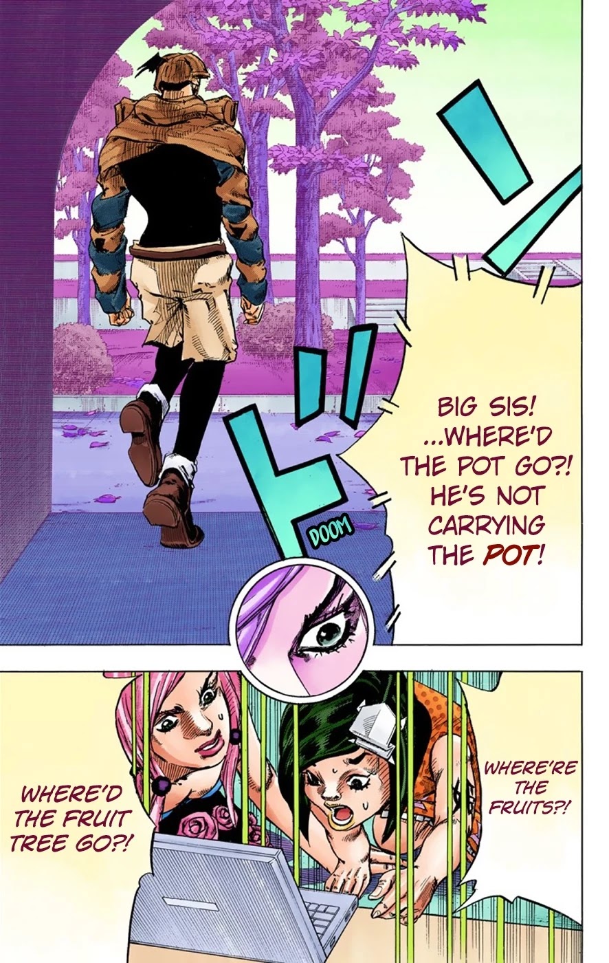 JoJo's Bizarre Adventure Part 8 - JoJolion (Official Colored) Chapter 39 page 20 - Chapter 39: Doobie Wah! Part 1