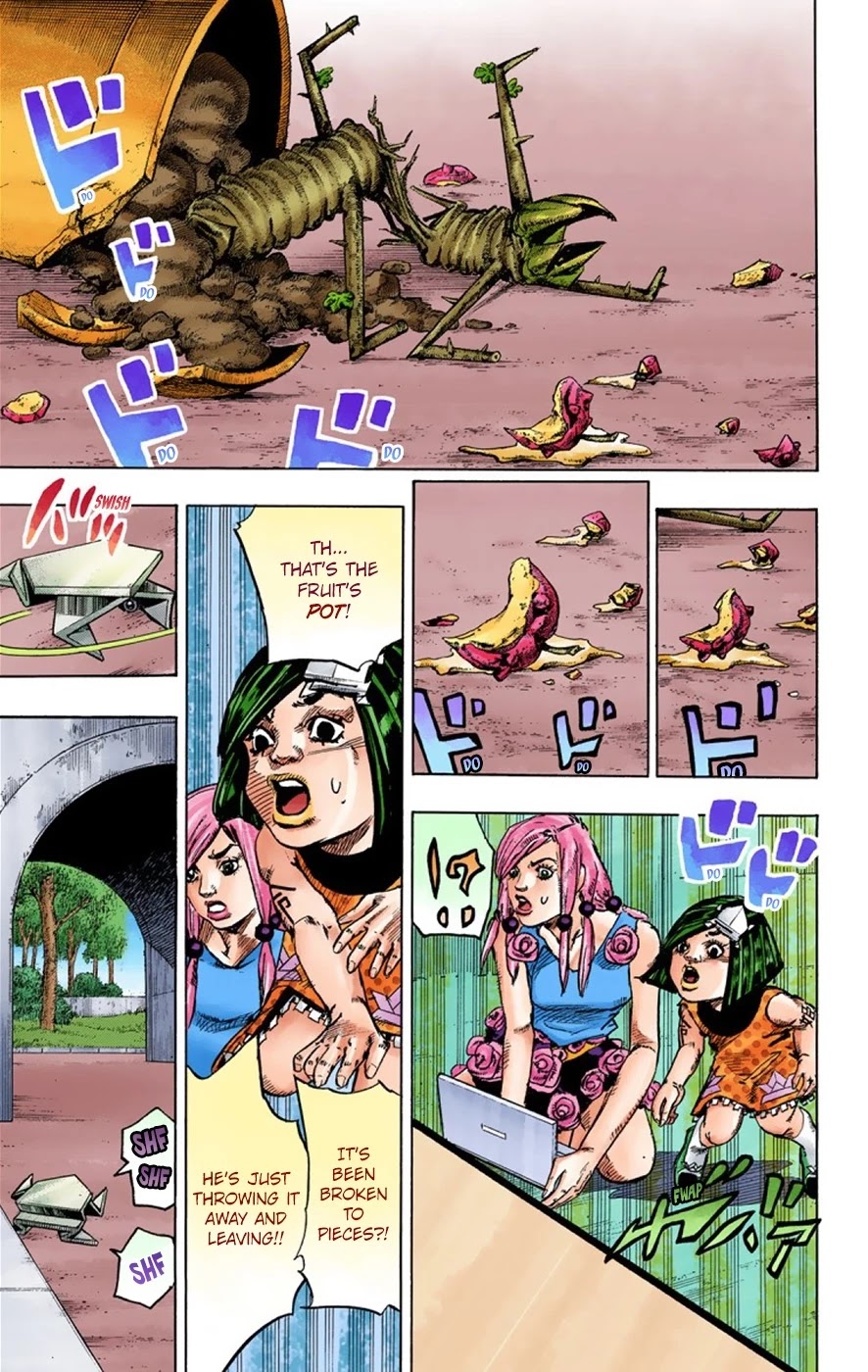 JoJo's Bizarre Adventure Part 8 - JoJolion (Official Colored) Chapter 39 page 22 - Chapter 39: Doobie Wah! Part 1