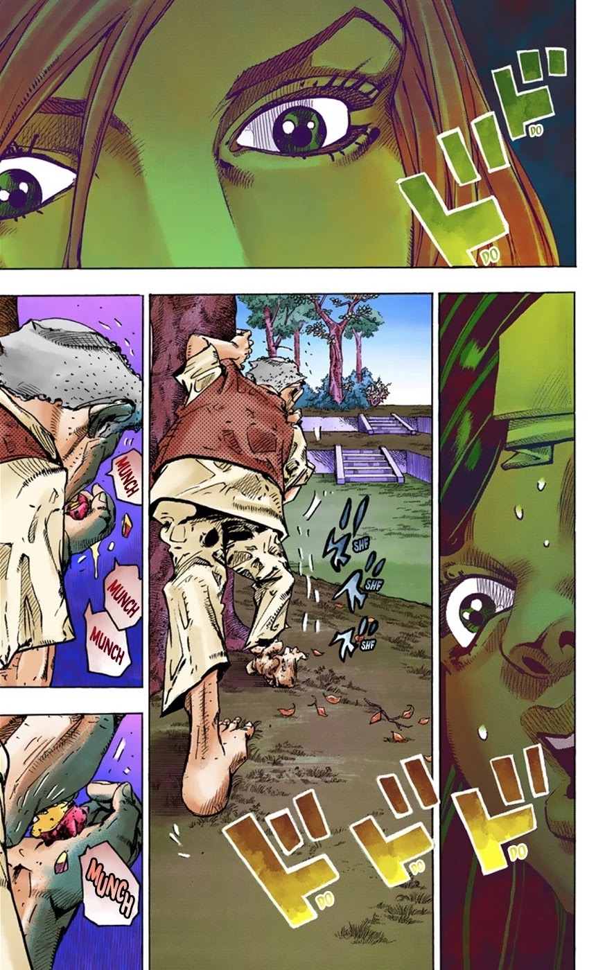 JoJo's Bizarre Adventure Part 8 - JoJolion (Official Colored) Chapter 39 page 25 - Chapter 39: Doobie Wah! Part 1