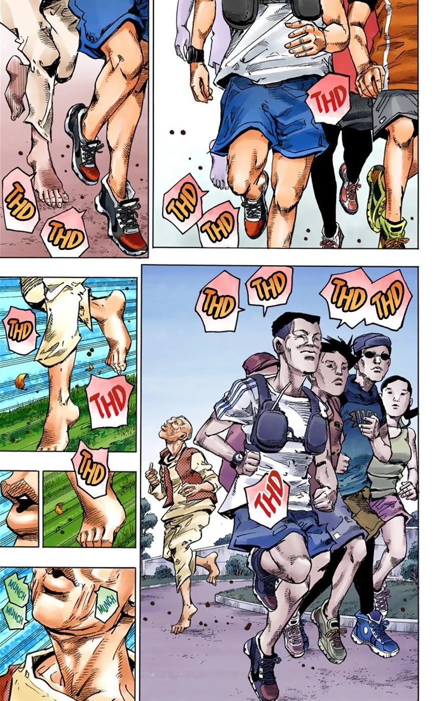 JoJo's Bizarre Adventure Part 8 - JoJolion (Official Colored) Chapter 39 page 27 - Chapter 39: Doobie Wah! Part 1