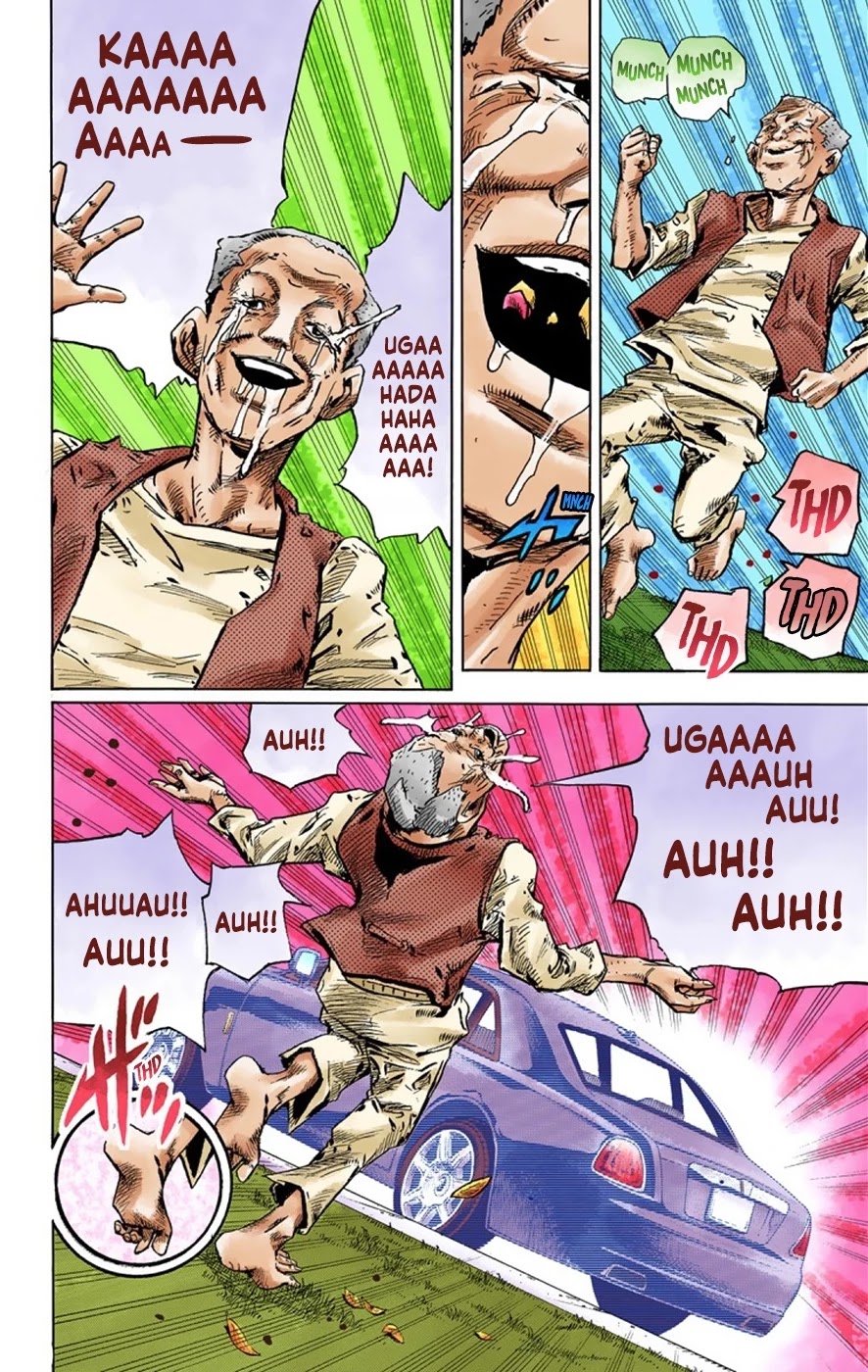 JoJo's Bizarre Adventure Part 8 - JoJolion (Official Colored) Chapter 39 page 28 - Chapter 39: Doobie Wah! Part 1