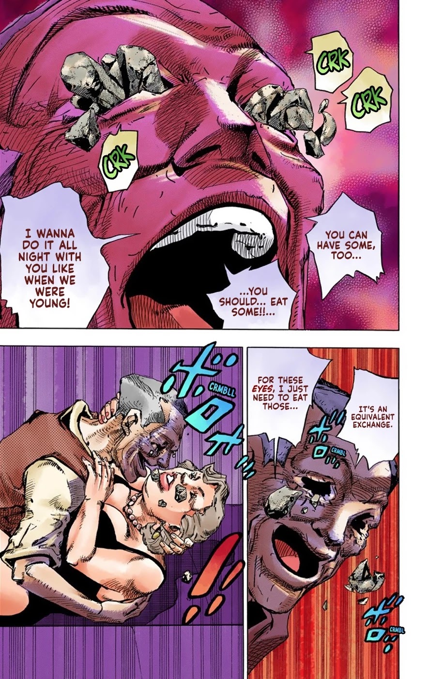 JoJo's Bizarre Adventure Part 8 - JoJolion (Official Colored) Chapter 39 page 31 - Chapter 39: Doobie Wah! Part 1
