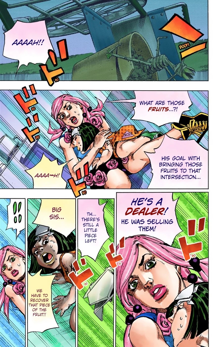 JoJo's Bizarre Adventure Part 8 - JoJolion (Official Colored) Chapter 39 page 33 - Chapter 39: Doobie Wah! Part 1