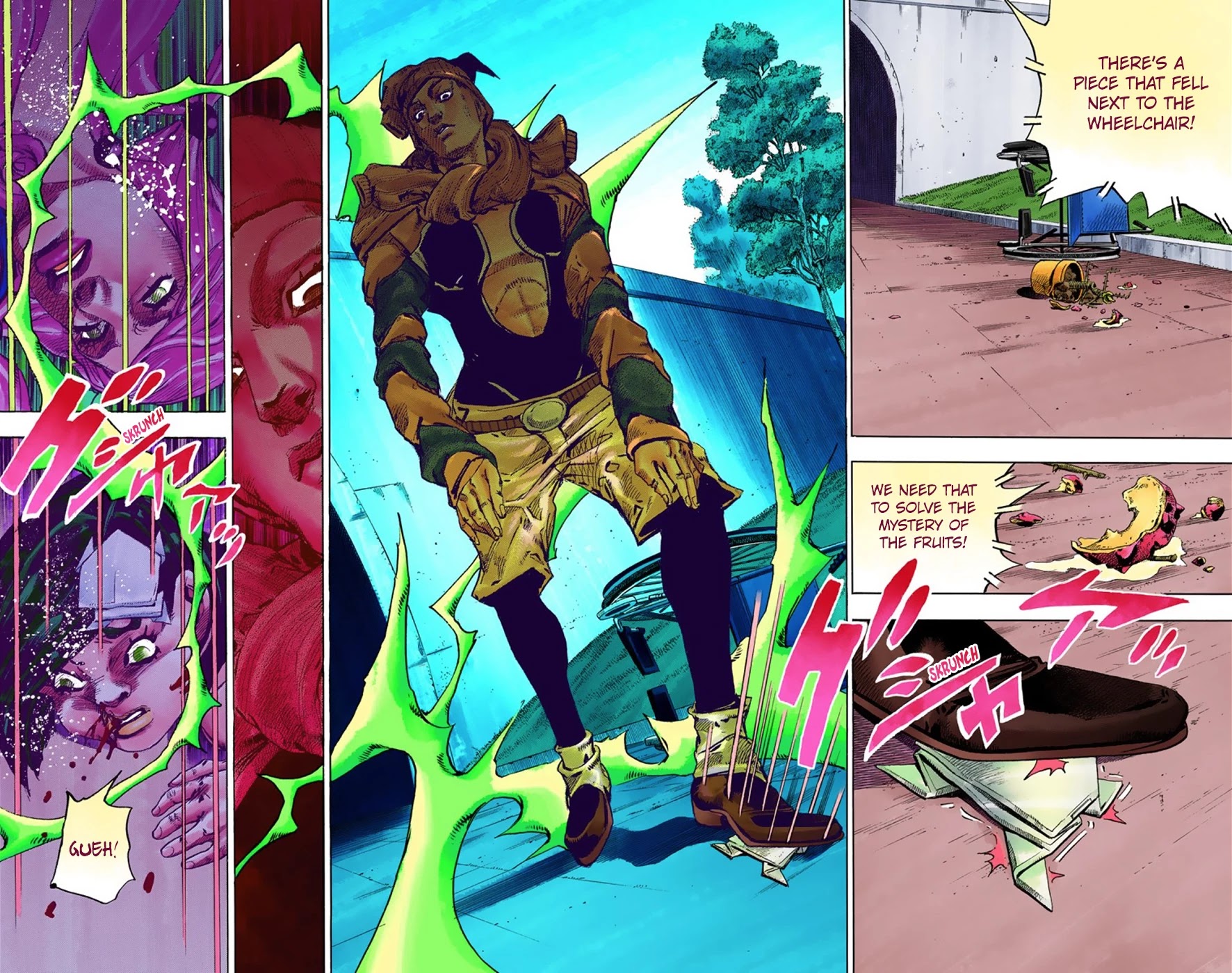JoJo's Bizarre Adventure Part 8 - JoJolion (Official Colored) Chapter 39 page 34 - Chapter 39: Doobie Wah! Part 1