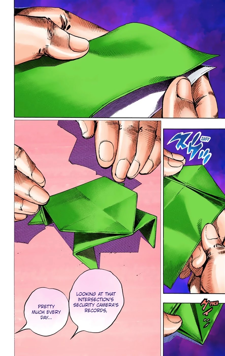 JoJo's Bizarre Adventure Part 8 - JoJolion (Official Colored) Chapter 39 page 8 - Chapter 39: Doobie Wah! Part 1