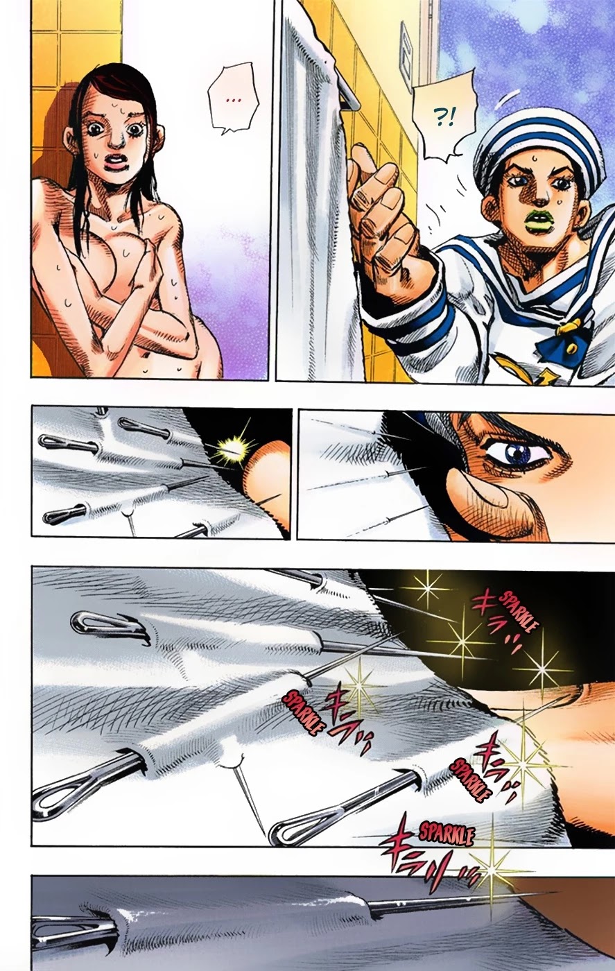 JoJo's Bizarre Adventure Part 8 - JoJolion (Official Colored) Chapter 4 page 10 - Chapter 4: Soft & Wet Part 3