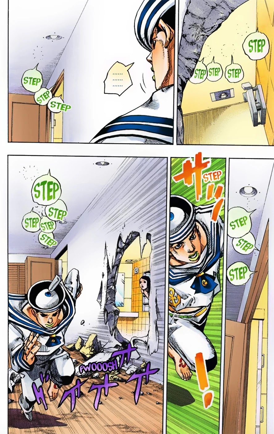 JoJo's Bizarre Adventure Part 8 - JoJolion (Official Colored) Chapter 4 page 39 - Chapter 4: Soft & Wet Part 3