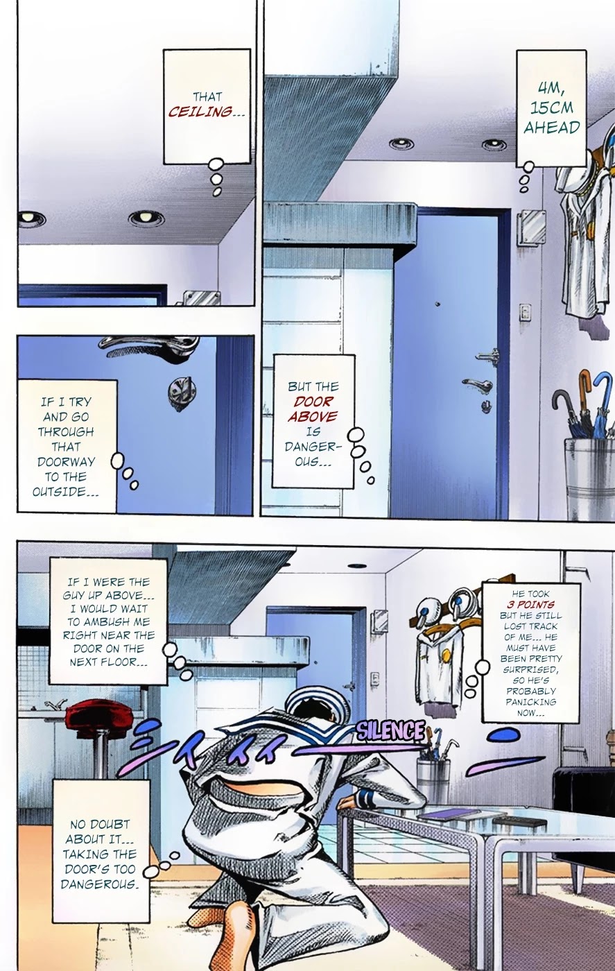 JoJo's Bizarre Adventure Part 8 - JoJolion (Official Colored) Chapter 4 page 41 - Chapter 4: Soft & Wet Part 3