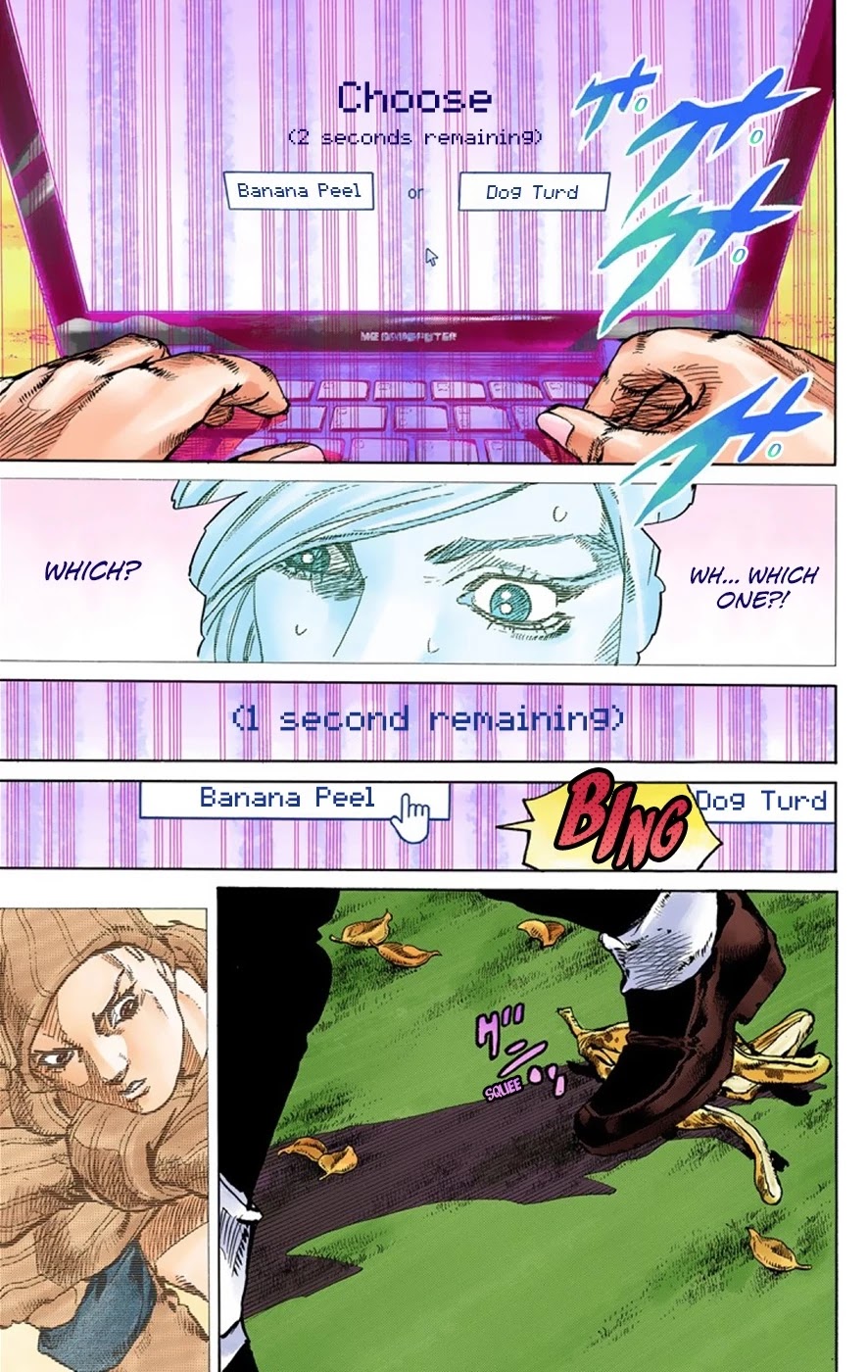 JoJo's Bizarre Adventure Part 8 - JoJolion (Official Colored) Chapter 40 page 11 - Chapter 40: Doobie Wah! Part 2