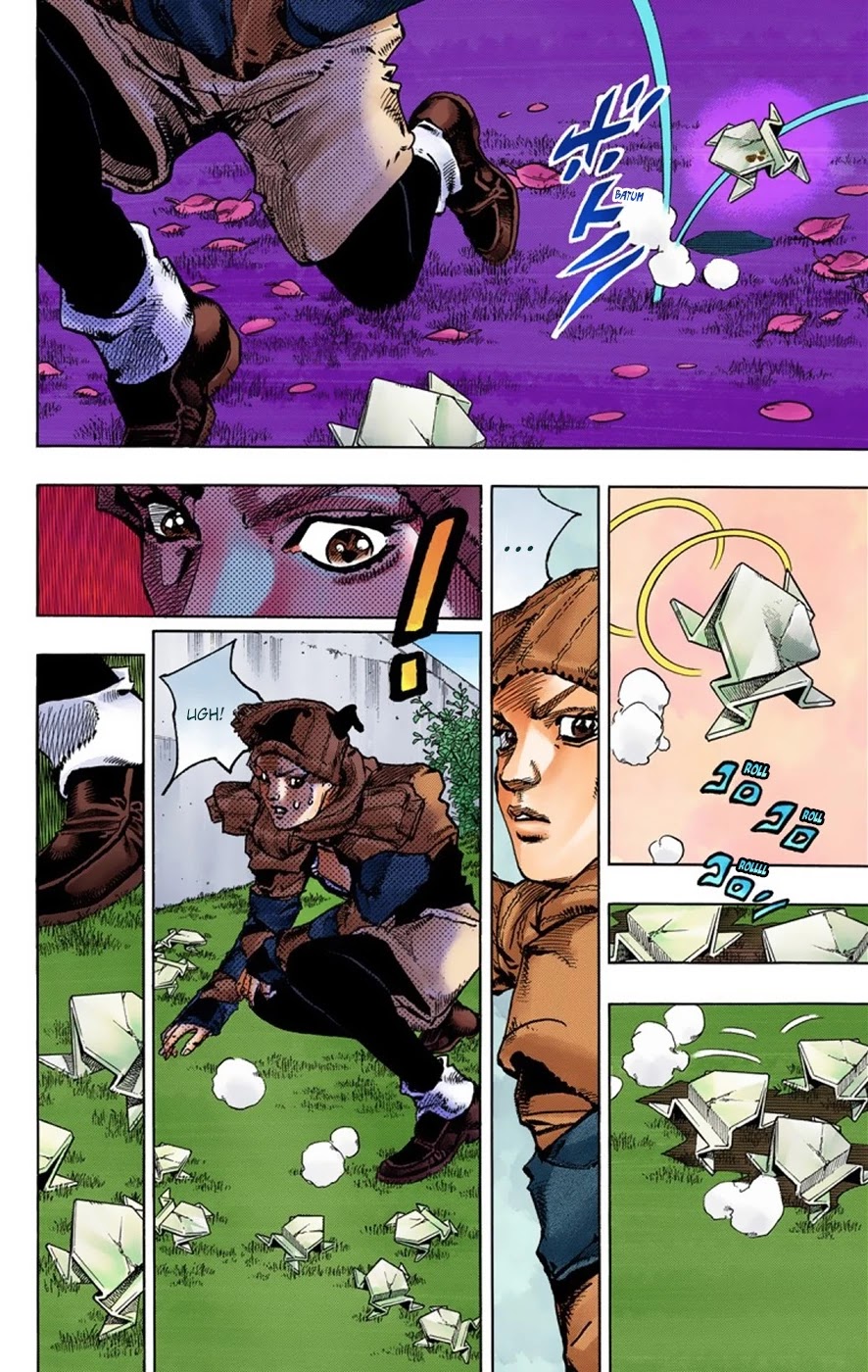 JoJo's Bizarre Adventure Part 8 - JoJolion (Official Colored) Chapter 40 page 14 - Chapter 40: Doobie Wah! Part 2