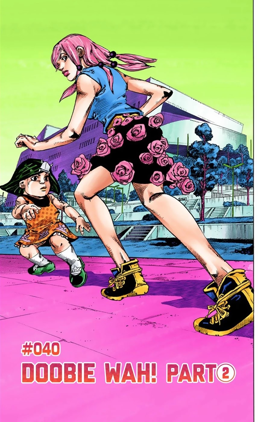 JoJo's Bizarre Adventure Part 8 - JoJolion (Official Colored) Chapter 40 page 2 - Chapter 40: Doobie Wah! Part 2