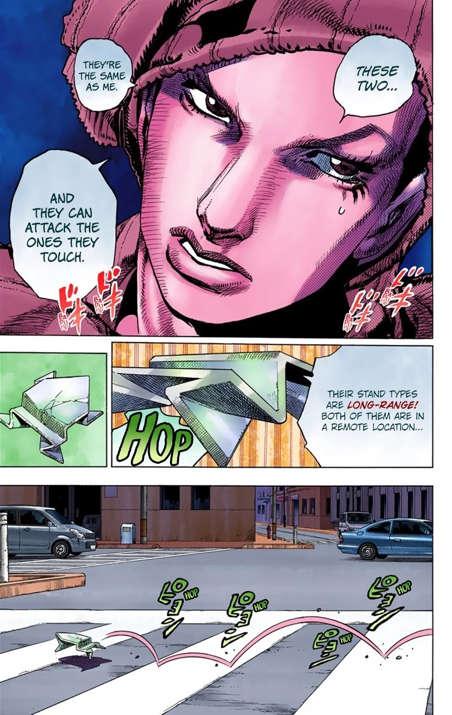 JoJo's Bizarre Adventure Part 8 - JoJolion (Official Colored) Chapter 40 page 22 - Chapter 40: Doobie Wah! Part 2