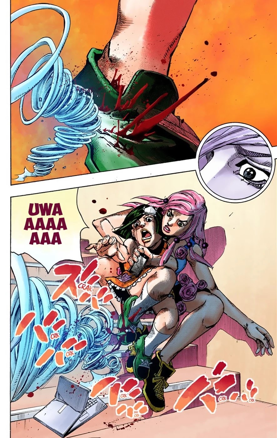 JoJo's Bizarre Adventure Part 8 - JoJolion (Official Colored) Chapter 40 page 33 - Chapter 40: Doobie Wah! Part 2