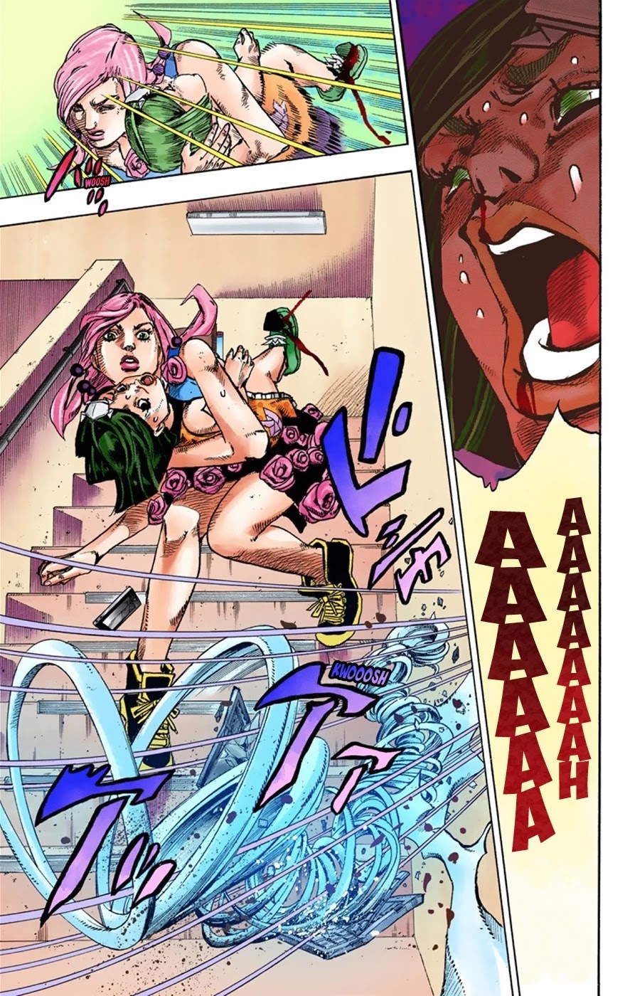 JoJo's Bizarre Adventure Part 8 - JoJolion (Official Colored) Chapter 40 page 34 - Chapter 40: Doobie Wah! Part 2
