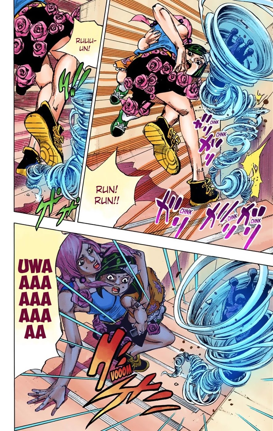 JoJo's Bizarre Adventure Part 8 - JoJolion (Official Colored) Chapter 40 page 38 - Chapter 40: Doobie Wah! Part 2