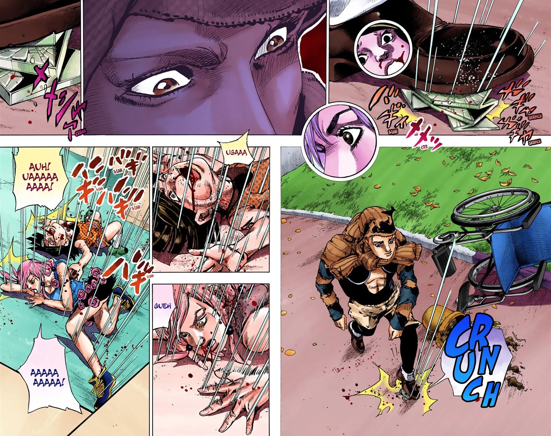 JoJo's Bizarre Adventure Part 8 - JoJolion (Official Colored) Chapter 40 page 4 - Chapter 40: Doobie Wah! Part 2