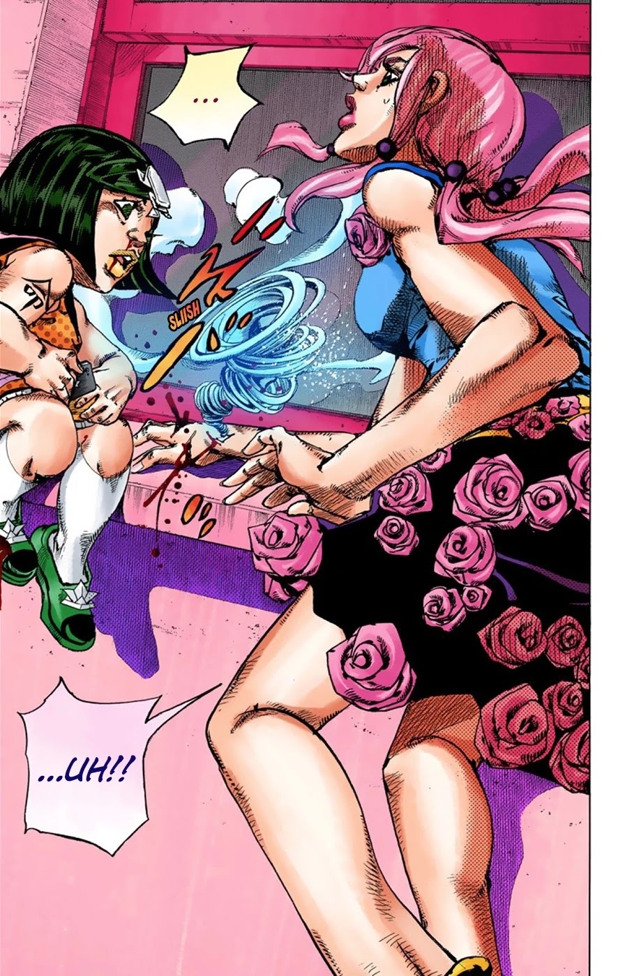 JoJo's Bizarre Adventure Part 8 - JoJolion (Official Colored) Chapter 40 page 42 - Chapter 40: Doobie Wah! Part 2