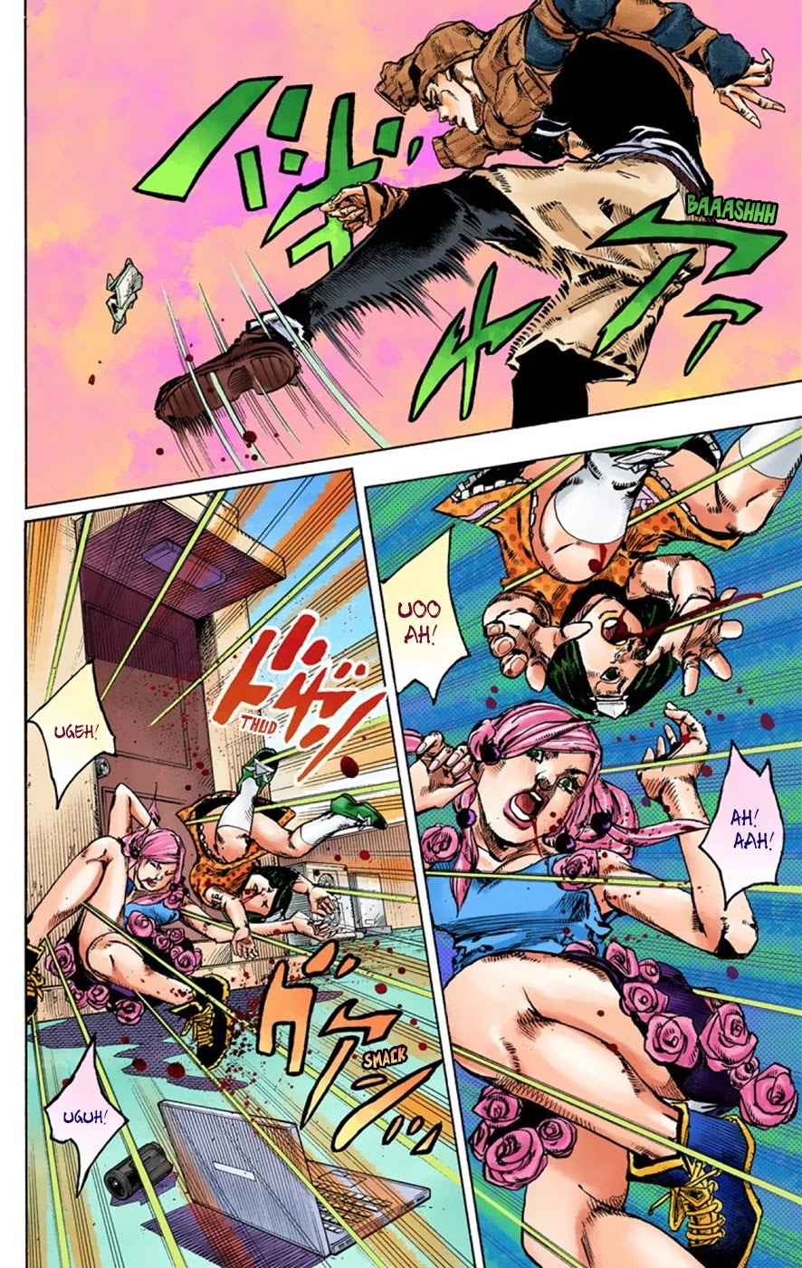 JoJo's Bizarre Adventure Part 8 - JoJolion (Official Colored) Chapter 40 page 5 - Chapter 40: Doobie Wah! Part 2