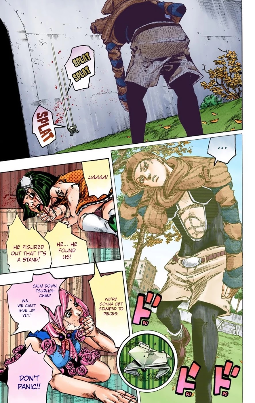 JoJo's Bizarre Adventure Part 8 - JoJolion (Official Colored) Chapter 40 page 6 - Chapter 40: Doobie Wah! Part 2