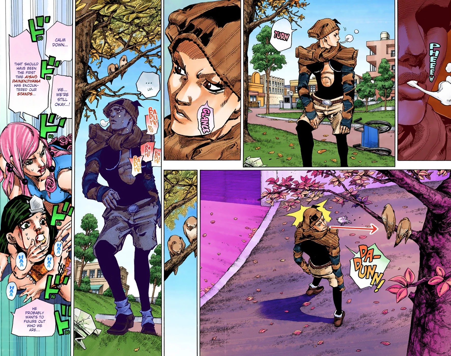 JoJo's Bizarre Adventure Part 8 - JoJolion (Official Colored) Chapter 40 page 7 - Chapter 40: Doobie Wah! Part 2