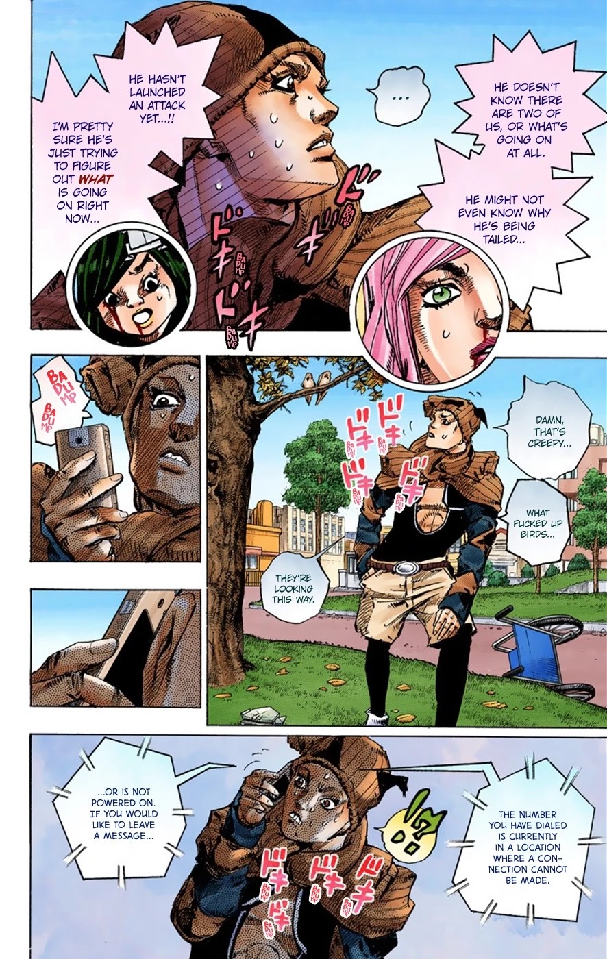 JoJo's Bizarre Adventure Part 8 - JoJolion (Official Colored) Chapter 40 page 8 - Chapter 40: Doobie Wah! Part 2