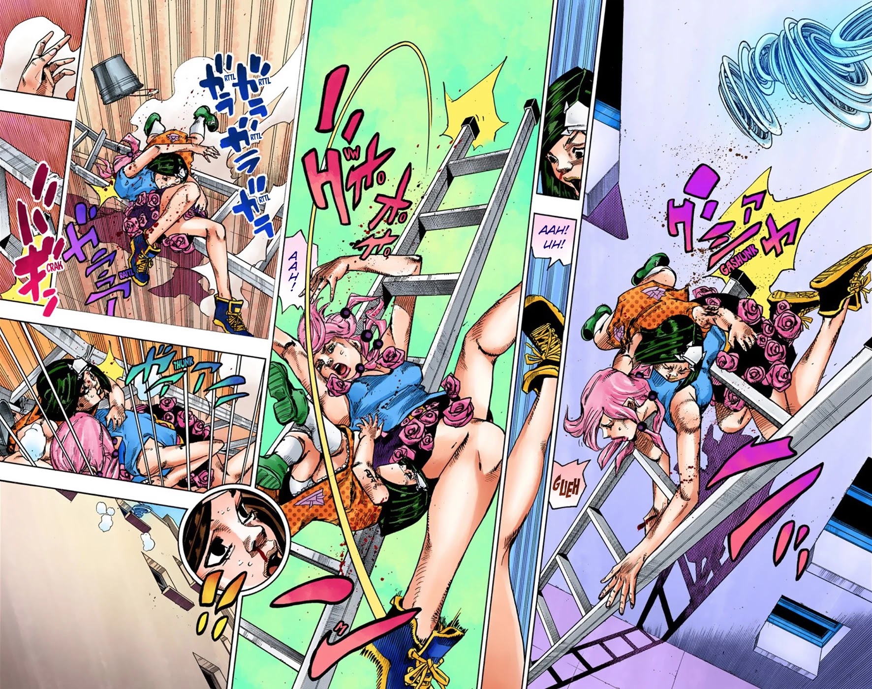 JoJo's Bizarre Adventure Part 8 - JoJolion (Official Colored) Chapter 41 page 12 - Chapter 41: Doobie Wah! Part 3