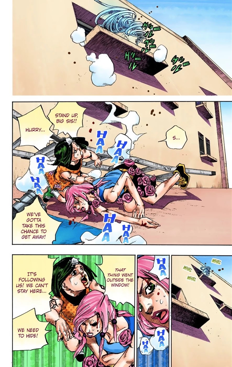 JoJo's Bizarre Adventure Part 8 - JoJolion (Official Colored) Chapter 41 page 13 - Chapter 41: Doobie Wah! Part 3