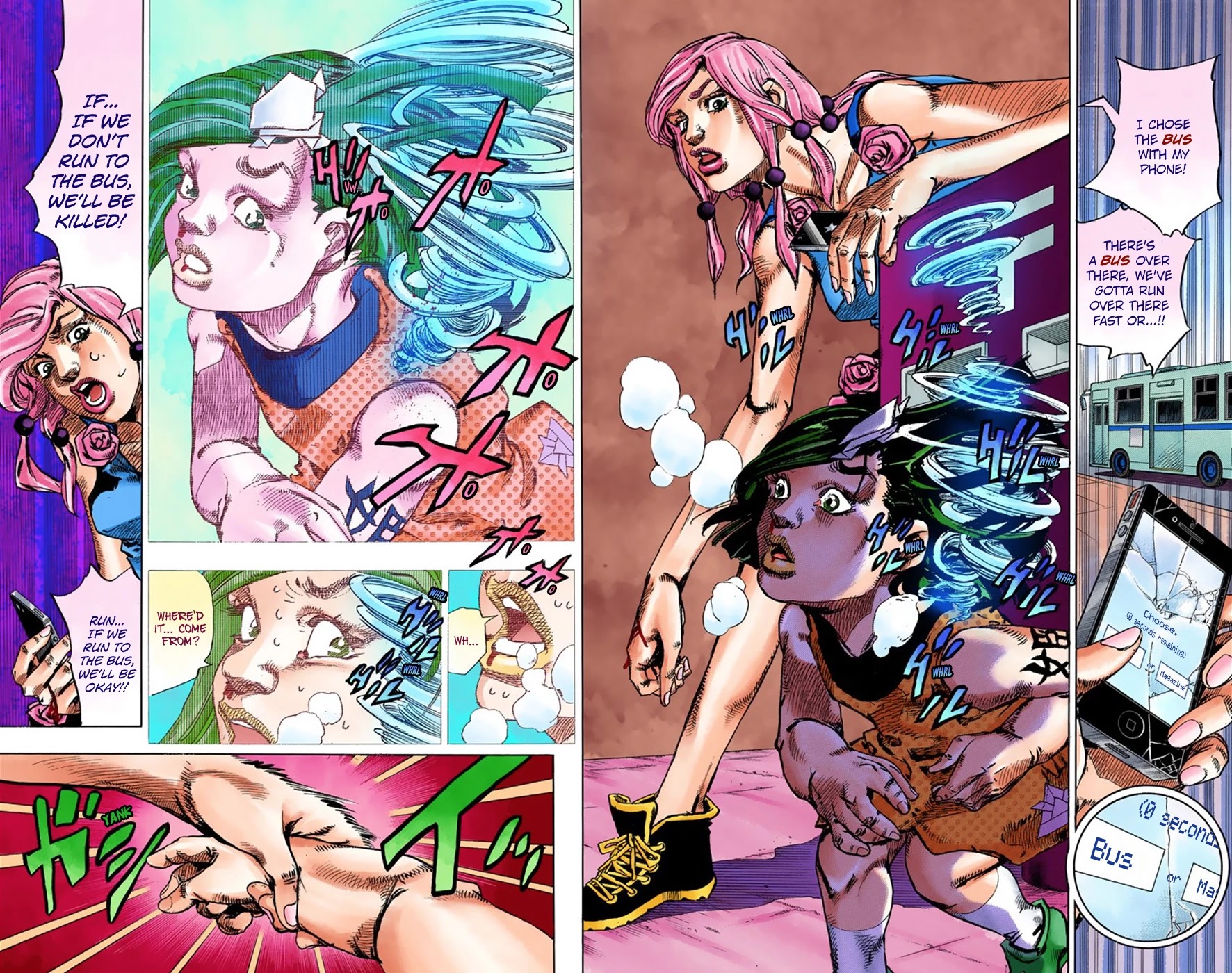 JoJo's Bizarre Adventure Part 8 - JoJolion (Official Colored) Chapter 41 page 19 - Chapter 41: Doobie Wah! Part 3