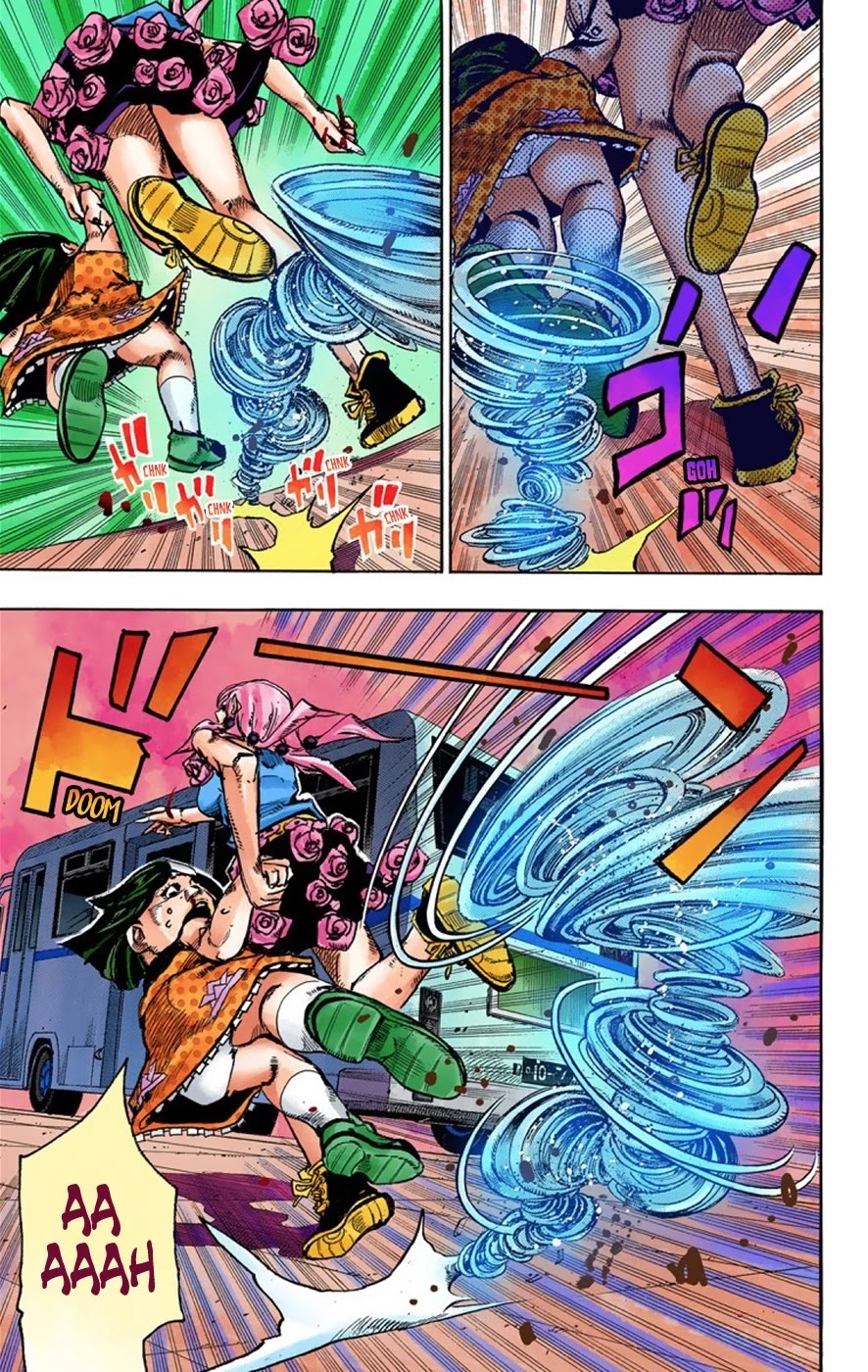 JoJo's Bizarre Adventure Part 8 - JoJolion (Official Colored) Chapter 41 page 21 - Chapter 41: Doobie Wah! Part 3