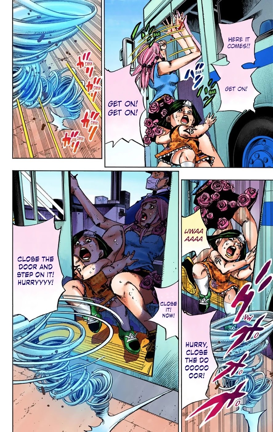 JoJo's Bizarre Adventure Part 8 - JoJolion (Official Colored) Chapter 41 page 22 - Chapter 41: Doobie Wah! Part 3