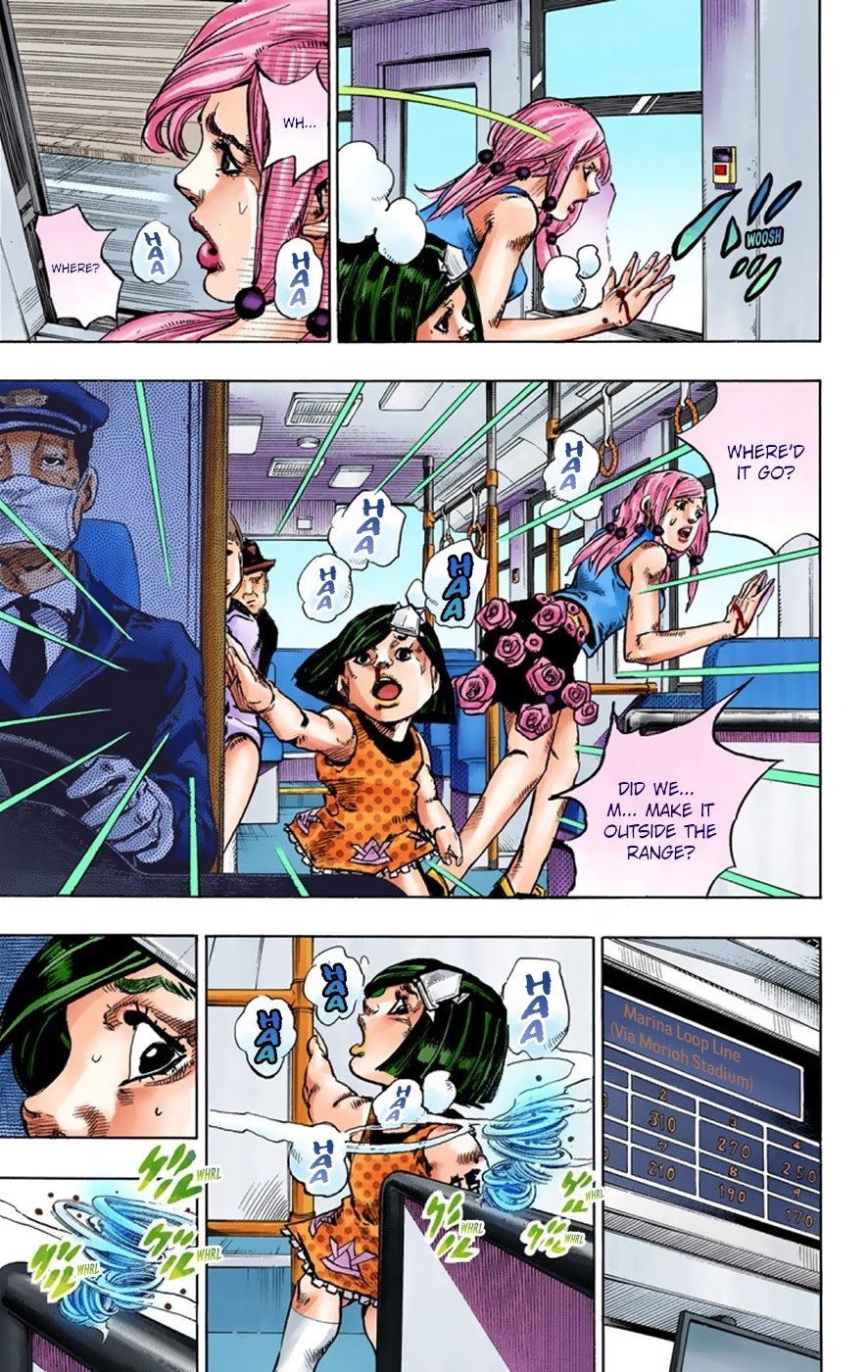 JoJo's Bizarre Adventure Part 8 - JoJolion (Official Colored) Chapter 41 page 25 - Chapter 41: Doobie Wah! Part 3