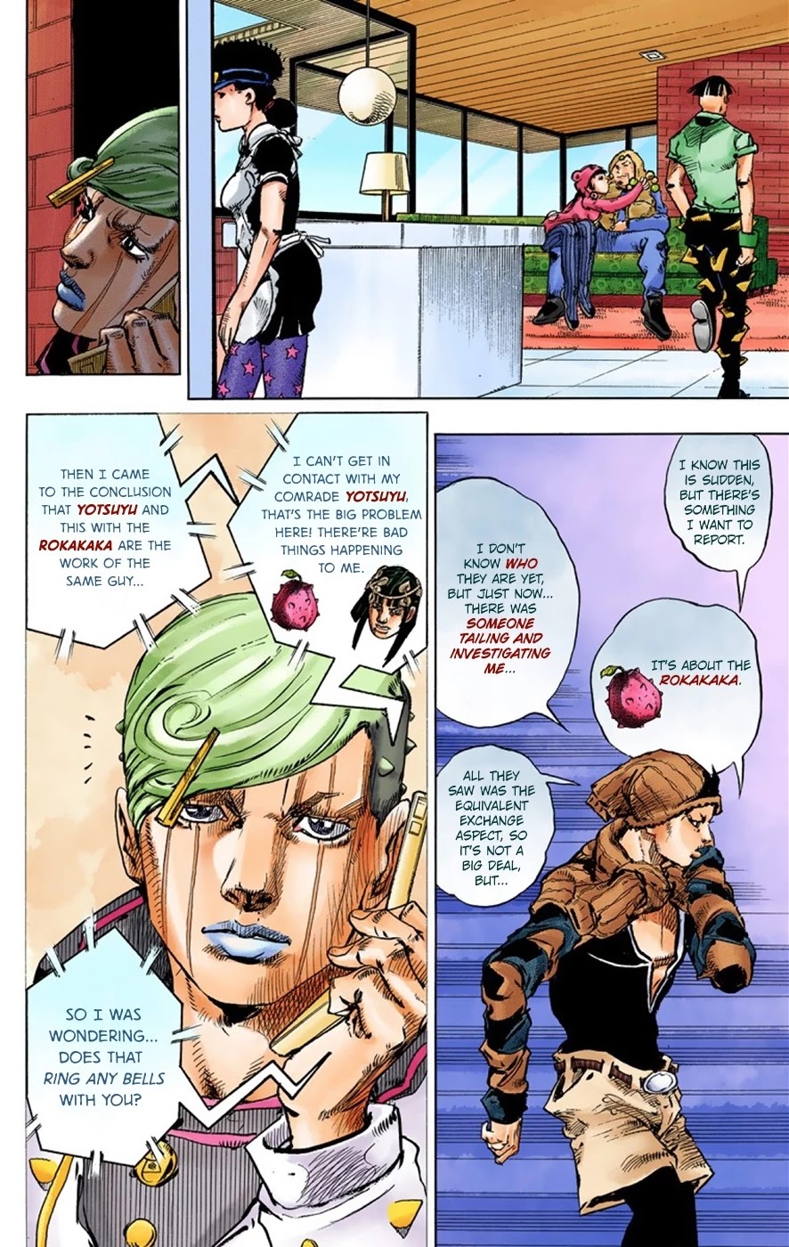 JoJo's Bizarre Adventure Part 8 - JoJolion (Official Colored) Chapter 41 page 37 - Chapter 41: Doobie Wah! Part 3
