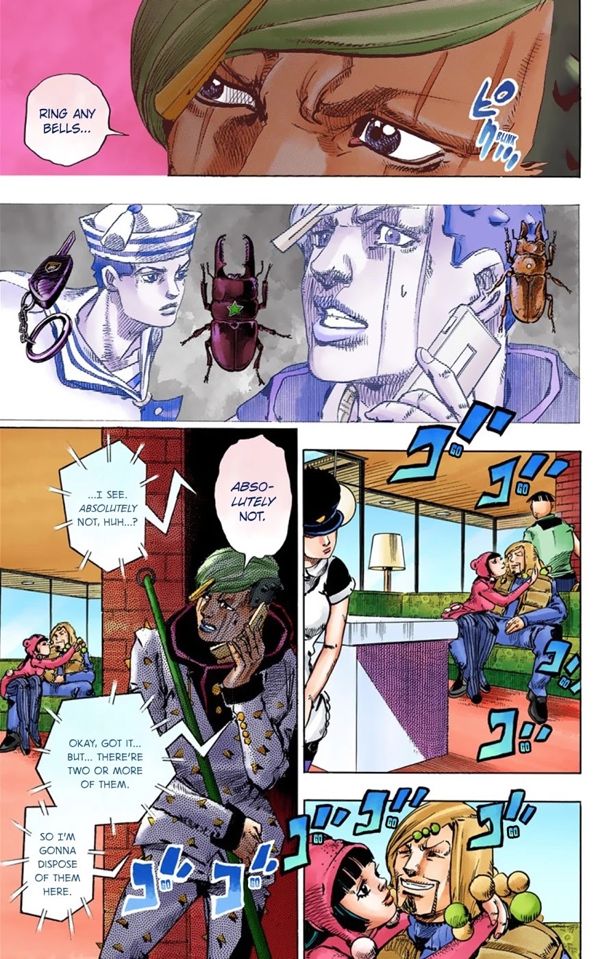 JoJo's Bizarre Adventure Part 8 - JoJolion (Official Colored) Chapter 41 page 38 - Chapter 41: Doobie Wah! Part 3