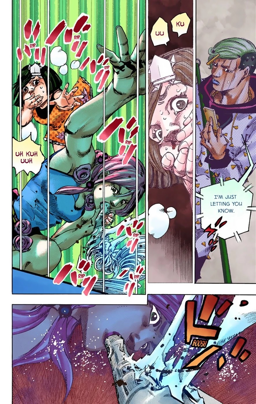 JoJo's Bizarre Adventure Part 8 - JoJolion (Official Colored) Chapter 41 page 39 - Chapter 41: Doobie Wah! Part 3