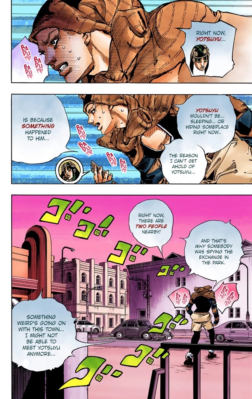 JoJo's Bizarre Adventure Part 8 - JoJolion (Official Colored) Chapter 41 page 7 - Chapter 41: Doobie Wah! Part 3