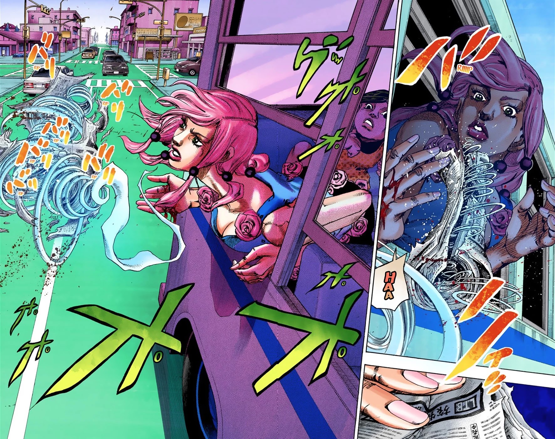JoJo's Bizarre Adventure Part 8 - JoJolion (Official Colored) Chapter 42 page 11 - Chapter 42: Doobie Wah! Part 4