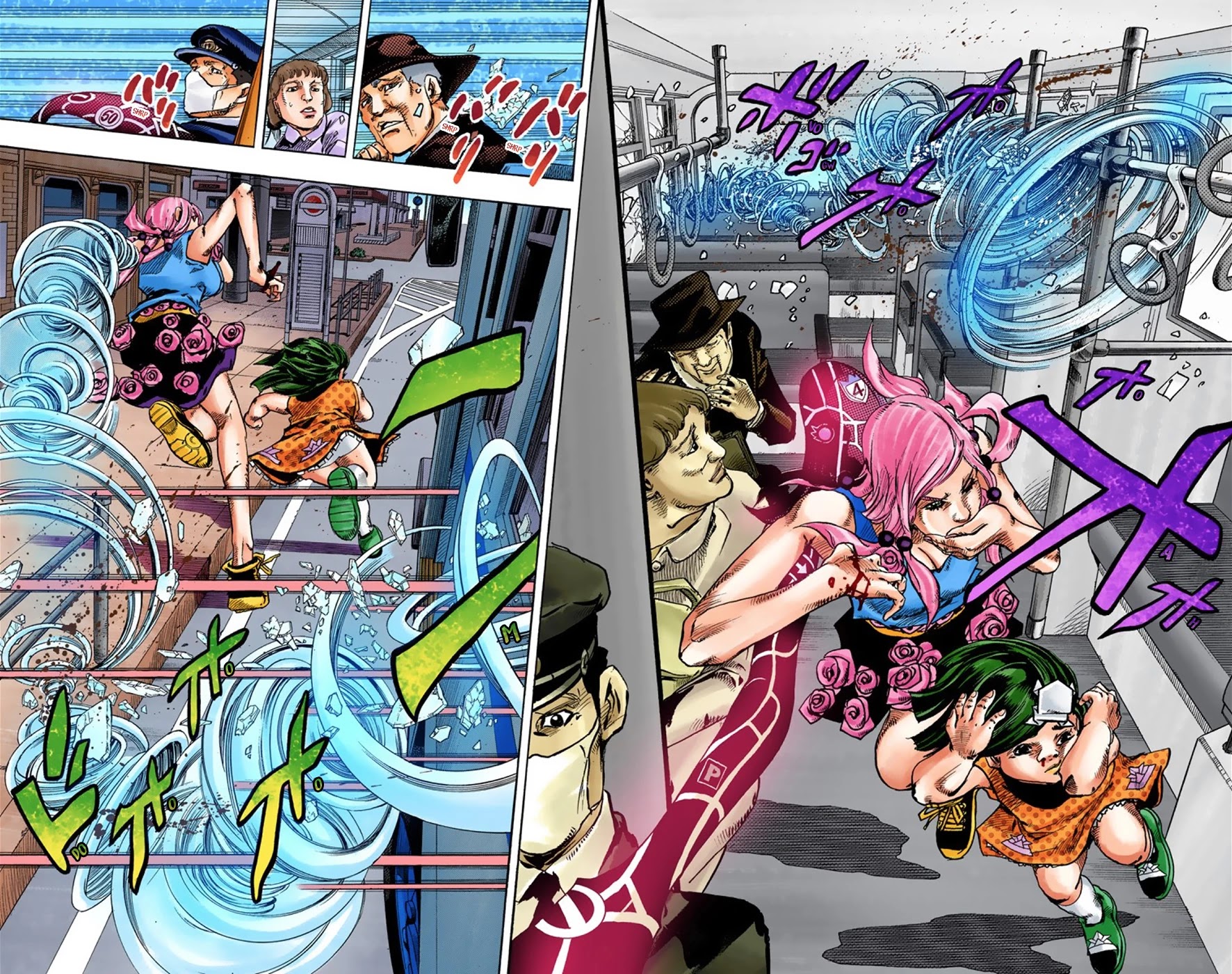 JoJo's Bizarre Adventure Part 8 - JoJolion (Official Colored) Chapter 42 page 14 - Chapter 42: Doobie Wah! Part 4