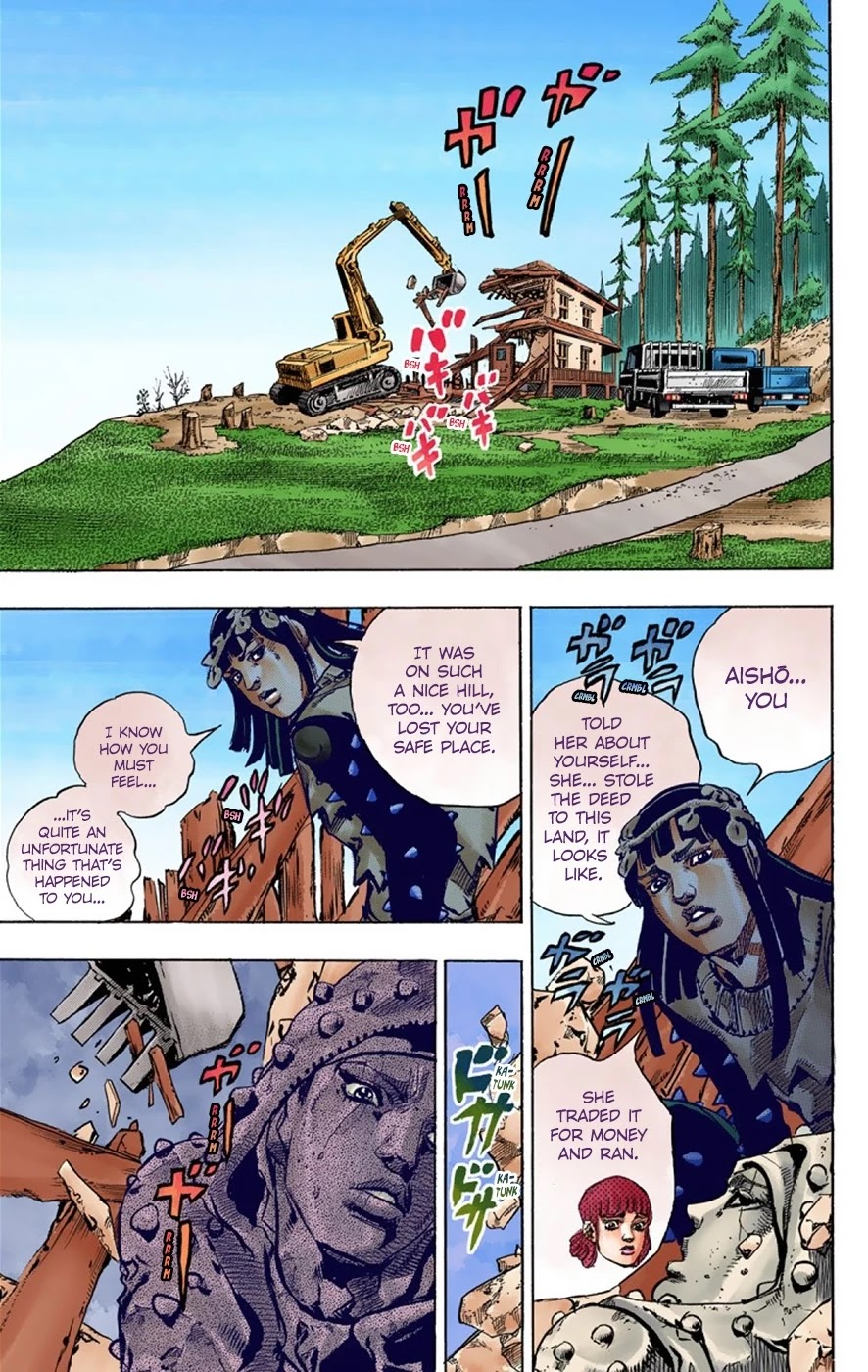 JoJo's Bizarre Adventure Part 8 - JoJolion (Official Colored) Chapter 42 page 16 - Chapter 42: Doobie Wah! Part 4