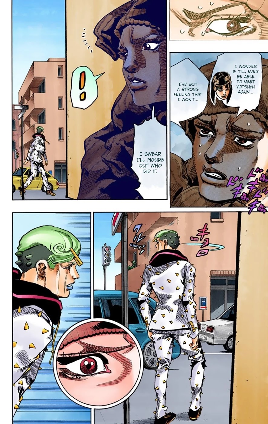JoJo's Bizarre Adventure Part 8 - JoJolion (Official Colored) Chapter 42 page 17 - Chapter 42: Doobie Wah! Part 4