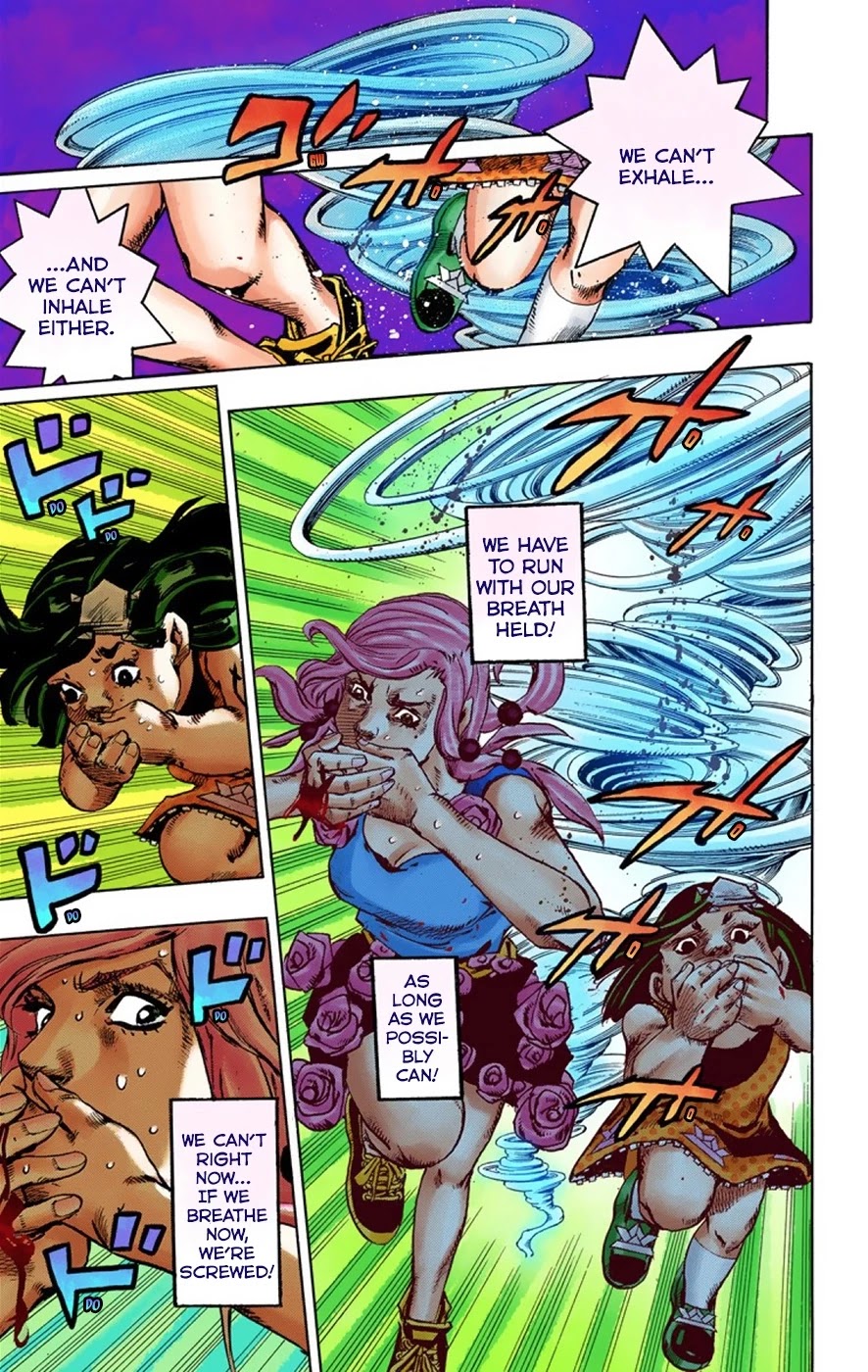 JoJo's Bizarre Adventure Part 8 - JoJolion (Official Colored) Chapter 42 page 18 - Chapter 42: Doobie Wah! Part 4