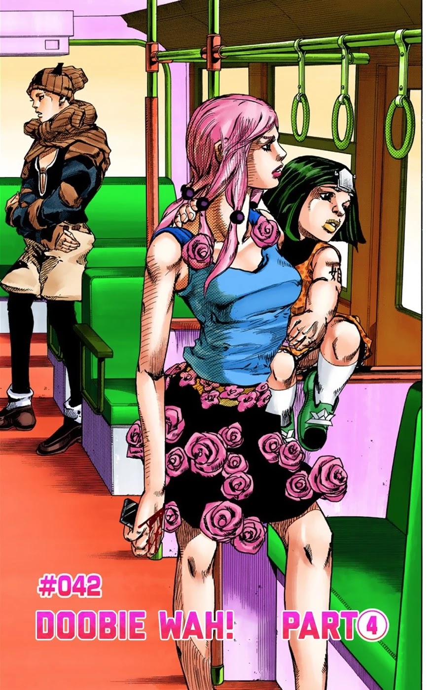 JoJo's Bizarre Adventure Part 8 - JoJolion (Official Colored) Chapter 42 page 2 - Chapter 42: Doobie Wah! Part 4