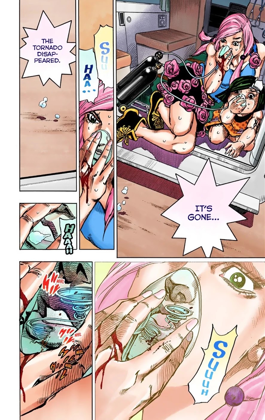 JoJo's Bizarre Adventure Part 8 - JoJolion (Official Colored) Chapter 42 page 23 - Chapter 42: Doobie Wah! Part 4