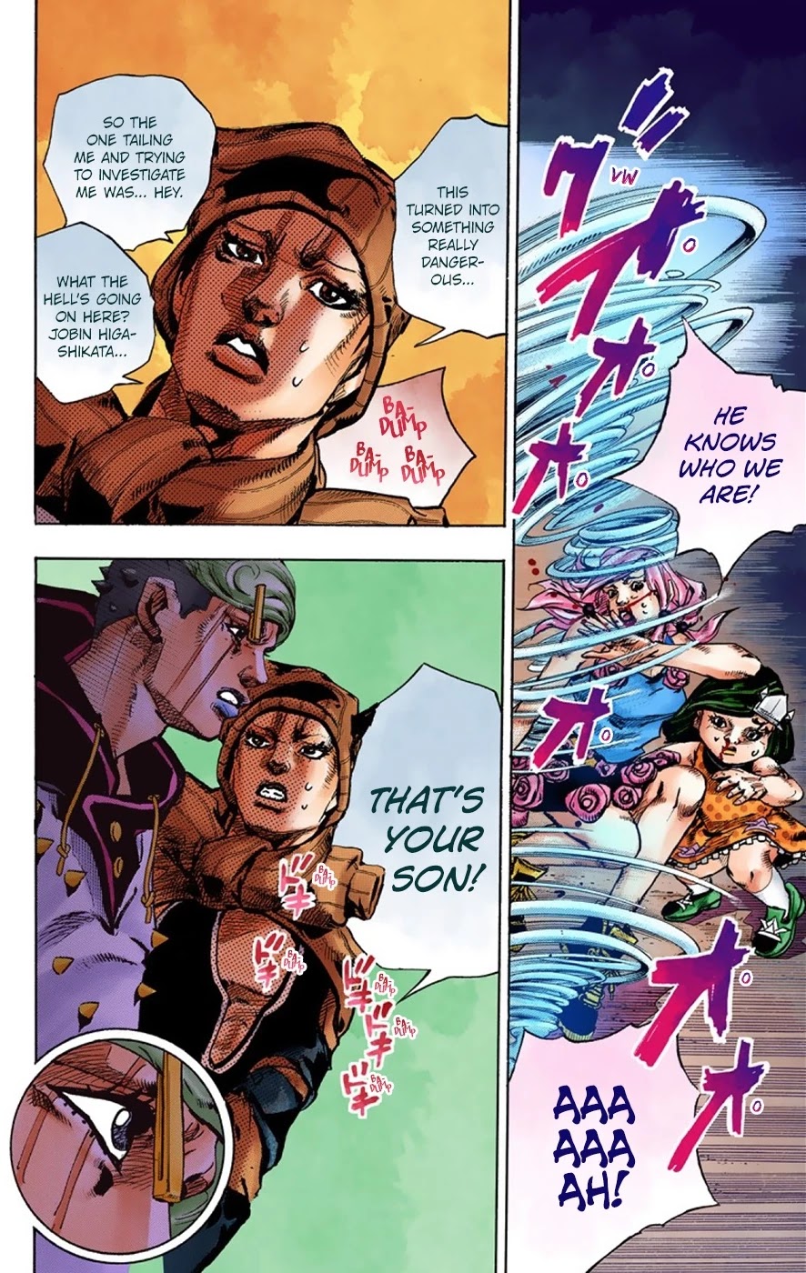 JoJo's Bizarre Adventure Part 8 - JoJolion (Official Colored) Chapter 42 page 31 - Chapter 42: Doobie Wah! Part 4