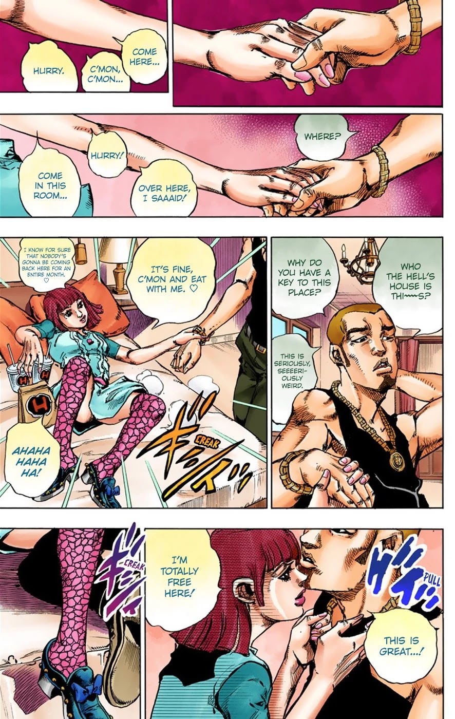 JoJo's Bizarre Adventure Part 8 - JoJolion (Official Colored) Chapter 42 page 6 - Chapter 42: Doobie Wah! Part 4