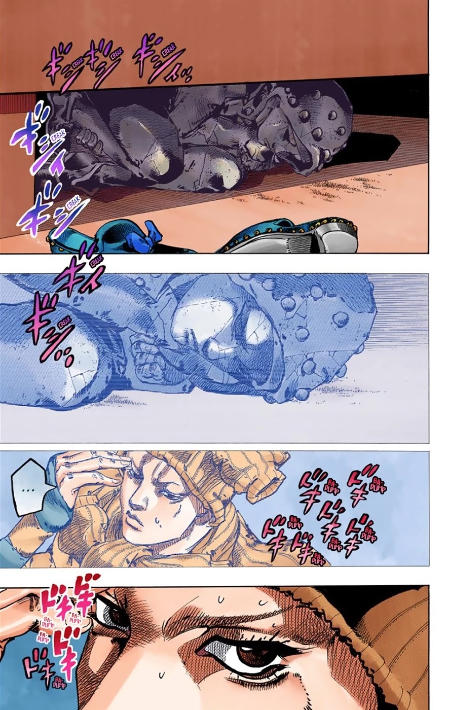 JoJo's Bizarre Adventure Part 8 - JoJolion (Official Colored) Chapter 42 page 8 - Chapter 42: Doobie Wah! Part 4